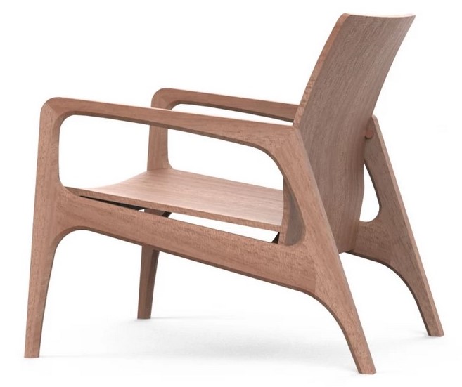 poltrona dandara - designer luan del s�vio